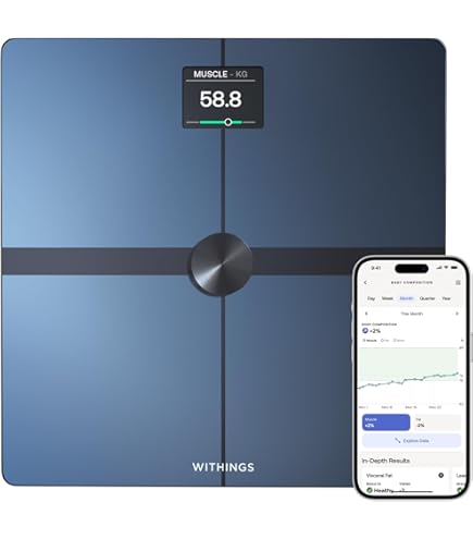 Withings Body ➕ Withings Body+ - Escala Digital de Composição Corporal Inteligente